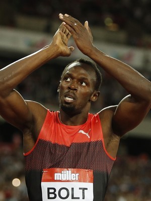 Usain Bolt, astro do atletismo (Foto: Reuters)
