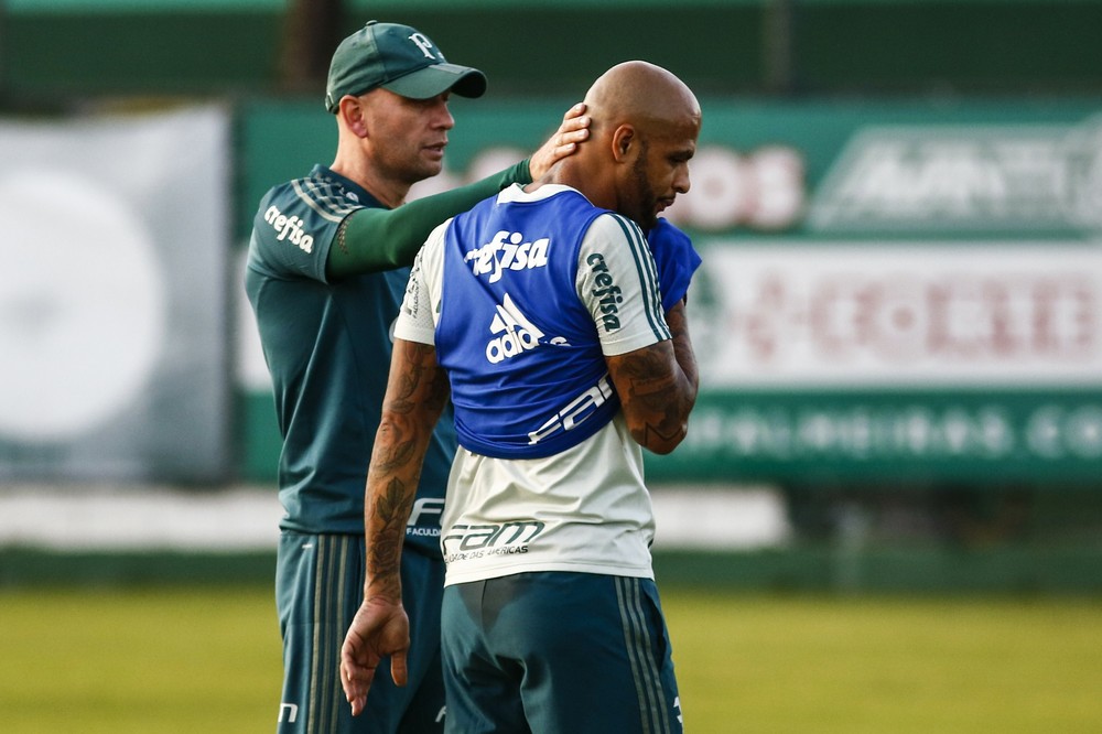  Cuca revela multa de 20% para Felipe Melo e preparador do Palmeiras: 