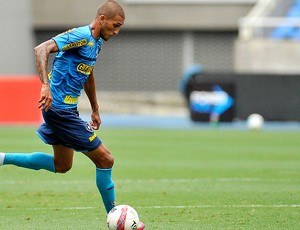 Rafael Marques no treino do Botafogo (Foto: Fernando Soutello / Agif)