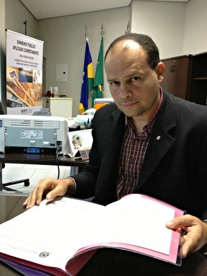 Procurador Reginaldo Trindade, do Ministério Público Federal (Foto: Ivanete Damasceno / G1)
