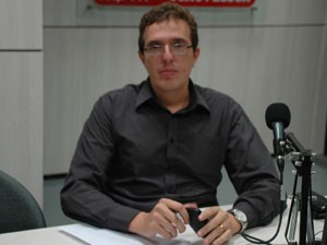 Valdson de Souza, secretário de Saúde da Paraíba (Foto: Jhonathan Oliveira/G1)
