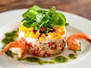Salada de Sete Grãos integra menu especial para o Dia das Mães. (Foto: La Gialla/Divulgação)