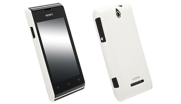 Capa protetora na cor branca para Xperia E (Foto: Divulgação/Sony)