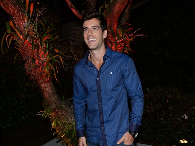 Marcos Pitombo em festa em São Paulo (Foto: Francisco Cepeda/ Ag. News)