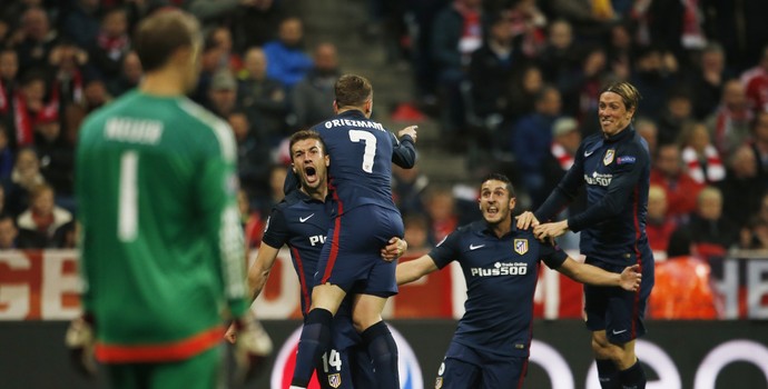 Antoine Griezmann Bayern de Munique x Atlético de Madrid (Foto: Reuters)