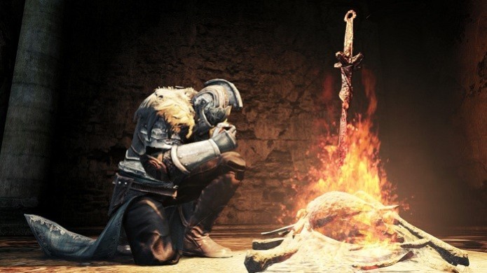Não se esqueça das fogueiras em Dark Souls 2, elas te ajudarão a viver (Foto: Divulgação) Não se esqueça das fogueiras em Dark Souls 2, elas te ajudarão a viver (Foto: Divulgação)