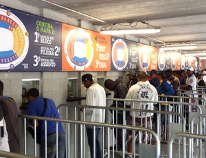Venda Ingressos Cruzeiro fila de compra (Foto: Rafael Araujo)