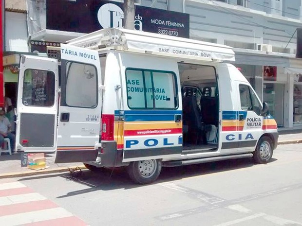 Moradores podem procurar unidade móvel para registrar ocorrências passadas em Formiga (Foto: Glaudson Rodrigues/Divulgação)