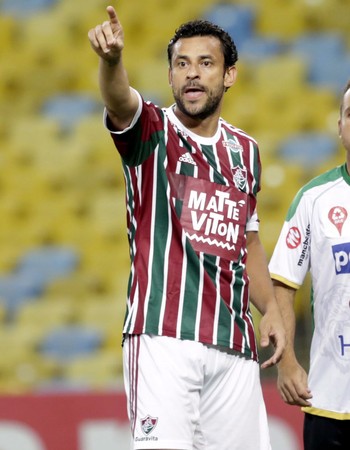 Fluminense x Tigres - Fred lance de jogo (Foto: Nina Lima / Agência O Globo)