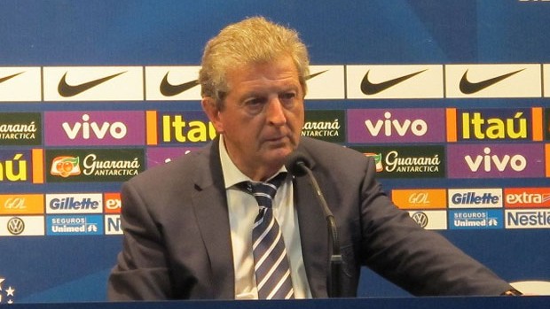 Roy Hodgson técnico inglaterra coletiva  (Foto: Richard Souza)