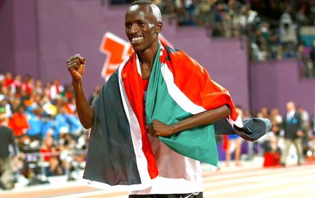 Ezekiel Kemboi, campeão dos 300m (Foto: Agência Reuters)
