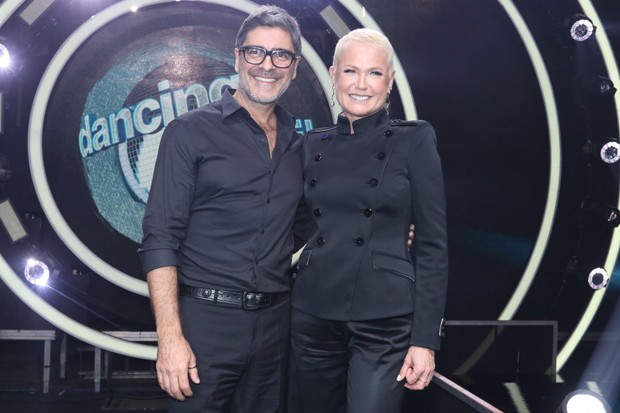 Xuxa e Junno Andrade apresentam nova temporada do Dancing (Foto: Thyago Andrade/Brazil News) Xuxa e Junno Andrade apresentam nova temporada do Dancing (Foto: Thyago Andrade/Brazil News)