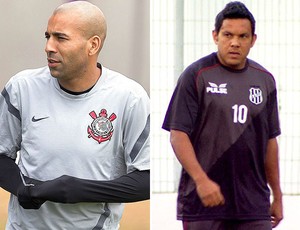 Emerson e Marcinho, Corinthians x Ponte Preta (Foto: Editoria de Arte / Globoesporte.com)