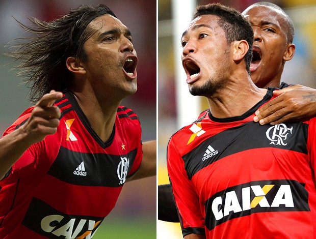 Na ponta do lápis, os atacantes do Flamengo vivem a matemática de diferenças.