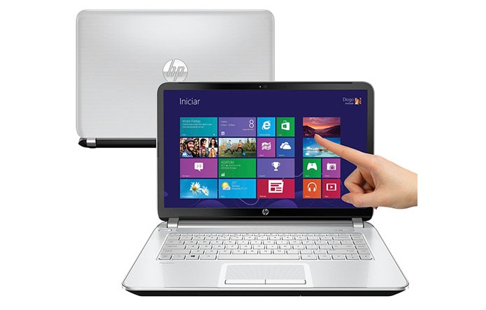 Ultrabooks da HP trazem desenho mais refinado, todo prateado (Foto: Divulgação) (Foto: Ultrabooks da HP trazem desenho mais refinado, todo prateado (Foto: Divulgação))