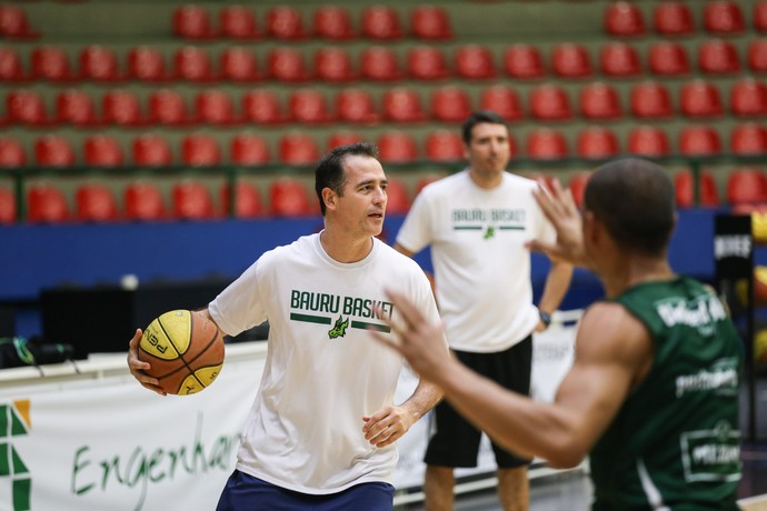 Bauru Basket, treino, Demétrius Ferracciú (Foto: Caio Casagrande / Bauru Basket)