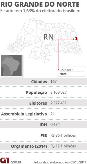 Ficha RN Eleição 2014 (Foto: Arte G1)