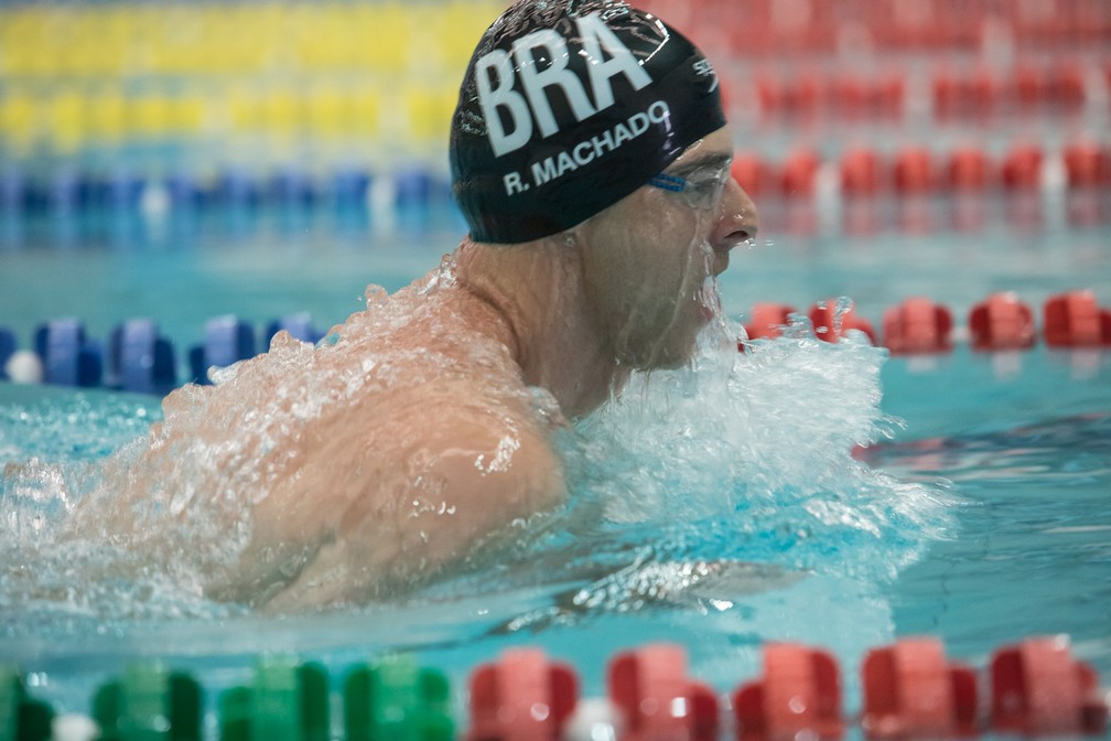 Rodrigo Machado vai representar o Brasil nos Jogos Mundiais dos Transplantados em Málaga, na Espanha (Foto: Fabio Tito/G1)