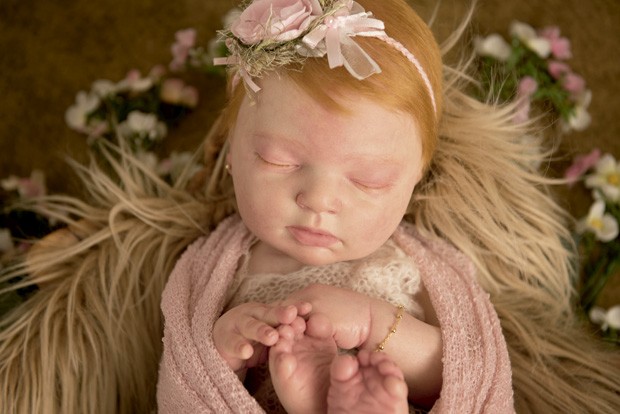 Boneca Bebê Reborn Twin B Menina Linda.