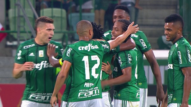 VÍDEO: Keno amplia o placar para o Palmeiras