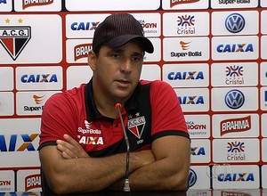 Marcelo Martelotte, técnico do Atlético-GO (Foto: Reprodução/TV Anhanguera)