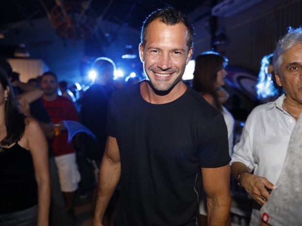 Malvino Salvador em evento na Barra da Tijuca, Zona Oeste do Rio (Foto: Felipe Panfili/ Divulgação)