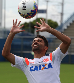 Eduardo da Silva, em treino do Flamengo (Foto: Gilvan de Souza / Flamengo) Eduardo da Silva, em treino do Flamengo (Foto: Gilvan de Souza / Flamengo)