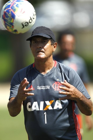 Muricy, treino, Ninho, Flamengo (Foto: Gilvan de Souza/Fla Imagem)