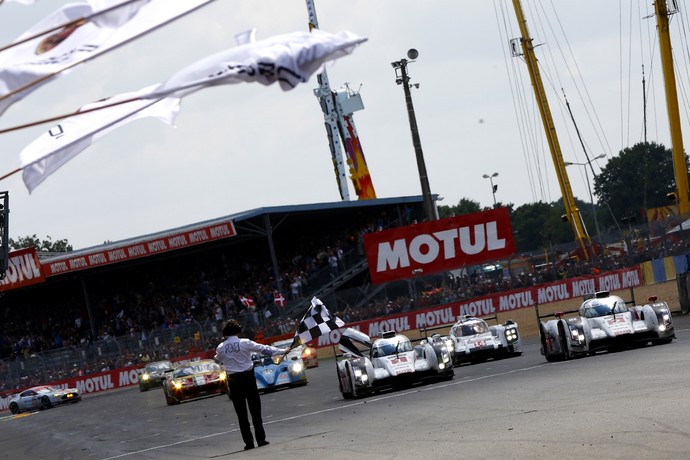 Chegada das 24 Horas de Le Mans (Foto: Getty Images)