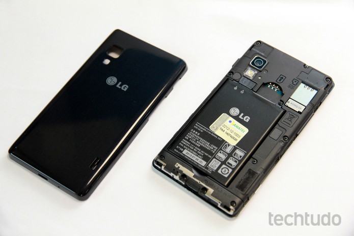 Optimus L3 2 (Foto: TechTudo) Optimus L3 2 (Foto: TechTudo)