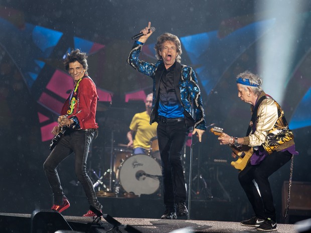 Os Rolling Stones se apresentam no estádio do Morumbi, em São Paulo - 24/02/2016 (Foto: Marcelo Brandt/G1)