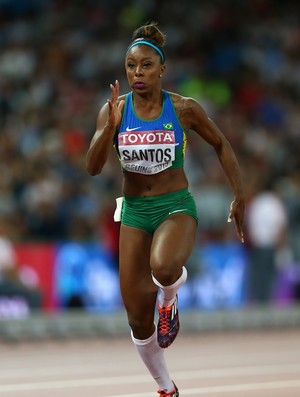 Rosângela Santos 100m mundial pequim (Foto: Getty Images)