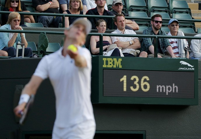 tênis Kevin Anderson x Novak Djokovic, Wimbledon (Foto: Reuters)