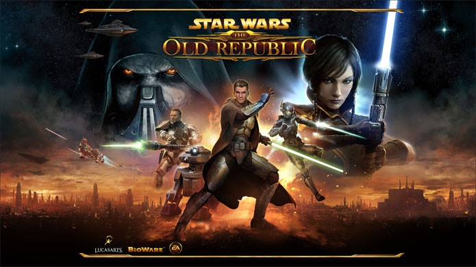 Controle jedis ou siths no RPG online de Star Wars (Foto: Divulgação/EA)
