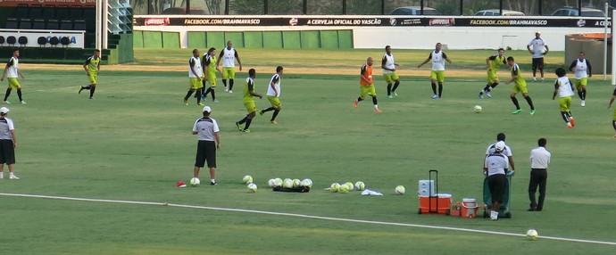 vasco treino são januário (Foto: Edgard Maciel de Sá)
