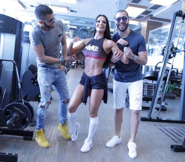 Rafa, Fernanda D'avila e Pipo (Foto: Jardel Souza/Dilvulgação)