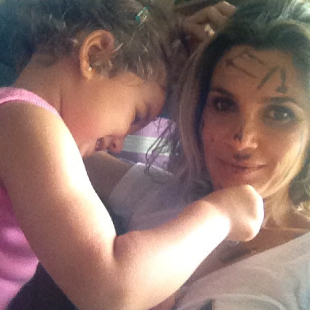 Flávia alessandra e Olivia (Foto: Instagram/ Reprodução) Flávia alessandra e Olivia (Foto: Instagram/ Reprodução)