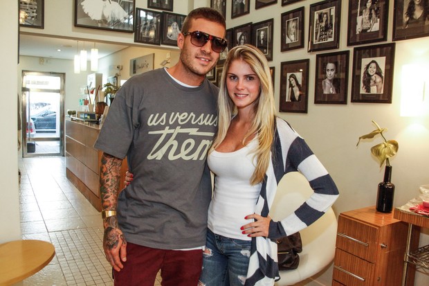 Bárbara Evans e Mateus Verdelho (Foto: Marcos Ribas / Foto Rio News)