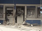 Grupo explode caixas eletrônicos em agência bancária em Guarujá, SP