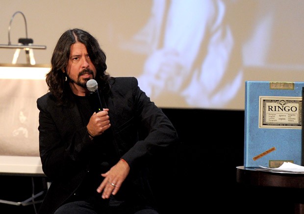 Dave Grohl participou do lançamento em Los Angeles (Foto: Kevin Winter/Getty Images/AFP) Dave Grohl participou do lançamento em Los Angeles (Foto: Kevin Winter/Getty Images/AFP)