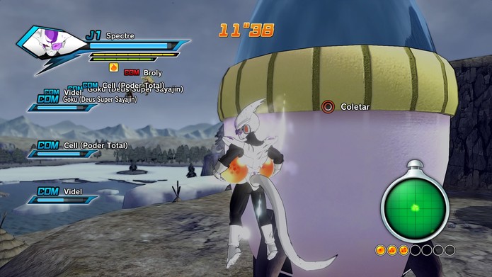 Dragon Ball Xenoverse: capture as esferas do Dragão enquanto os aliados distraem Broly (Foto: Reprodução/Vinícius Mathias)