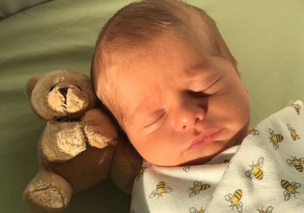 Enrico Bacchi é o primeiro filho de Karina (Foto: Instagram/Reprodução)