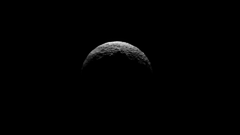 Imagens foram tiradas no dia 10 de abril a 33 mil quilômetros de Ceres (Foto: NASA)