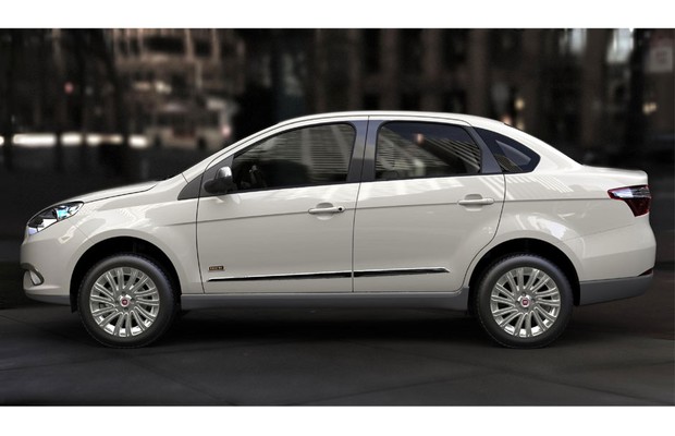 Fiat Grand Siena (Foto: Fiat ) Fiat Grand Siena (Foto: Fiat )