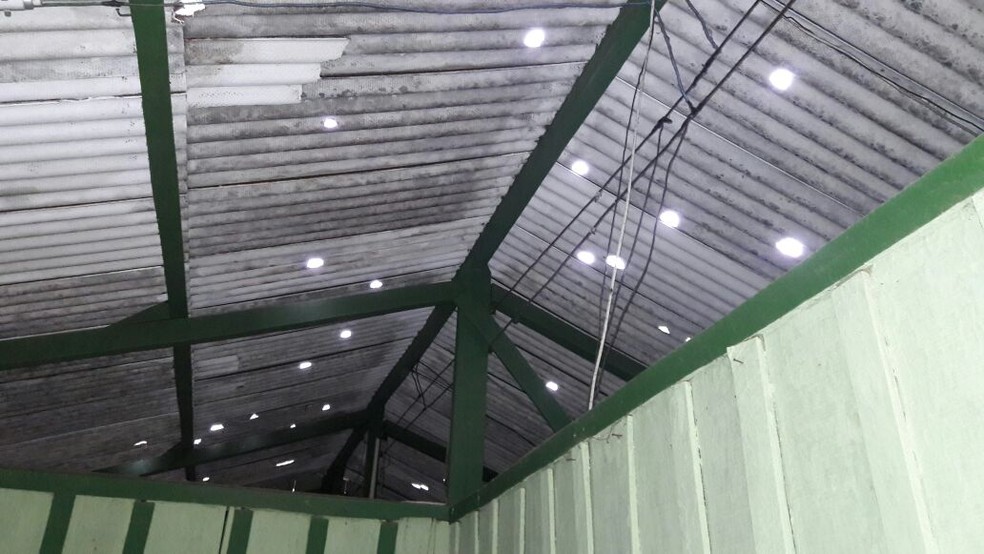 Temporal de granizo danificou residências em Dracena (Foto: Assessoria de Comunicação/Prefeitura de Dracena)