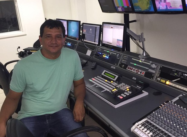 Rogério Nascimento completou 30 anos de profissão na Inter TV (Foto: Juliana Gorayeb/G1)