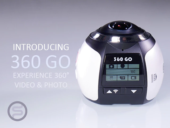 360 Go é uma câmera de ação 4K que grava e fotografa em 360 graus com promessa de preço mais acessível (Foto: Divulgação/StepOn)