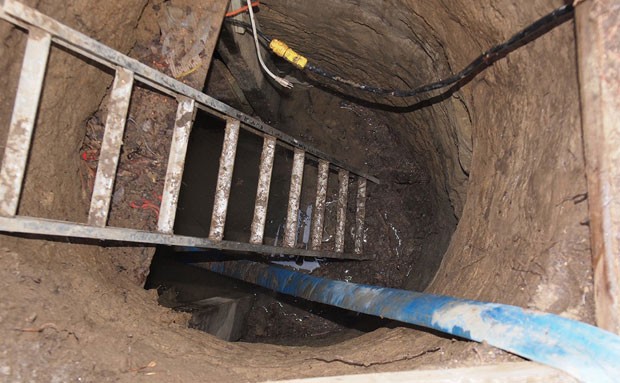 Túnel foi encontrado perto de instalações esportivas do Pan 2015 (Foto: Toronto Police/Reuters)