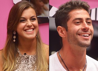 Angela e Marcelo, BBB 14 (Foto: Frederico Rozario/TV Globo)