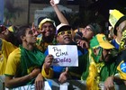 Gritos de gol em SP equivalem a 'motor de avião' (Flávia Mantovani/G1)